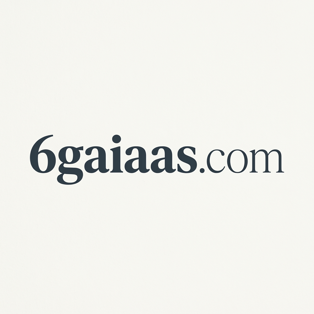 6GAIaaS.com logo concept 2