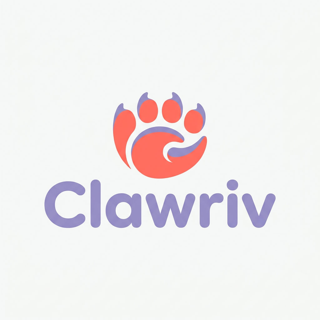 Clawriv.com logo concept 3