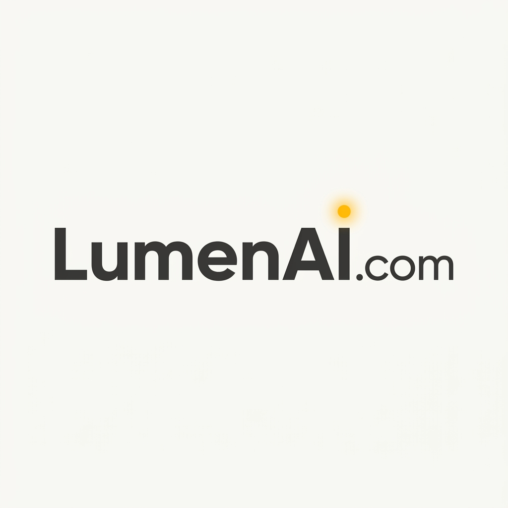 LumenAI.com logo concept 2