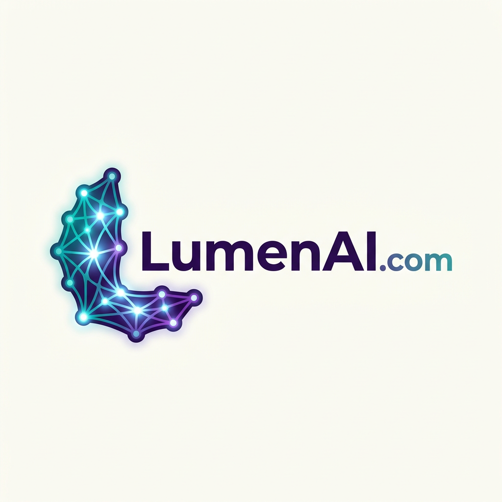 LumenAI.com logo concept 3